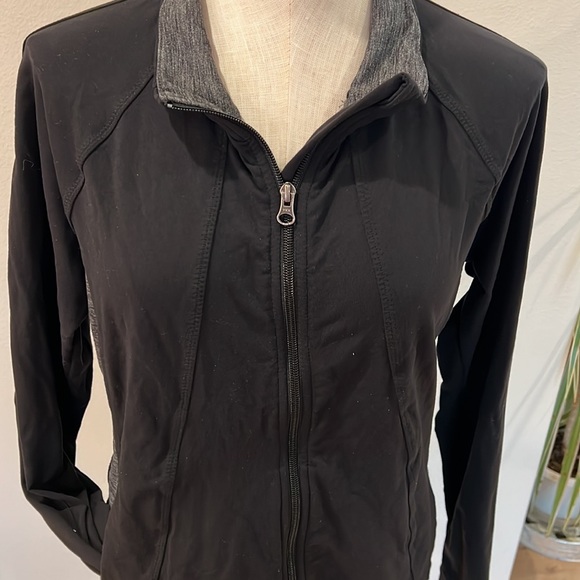 Zip up Athleta sweatshirt/jacket. - Picture 2 of 5